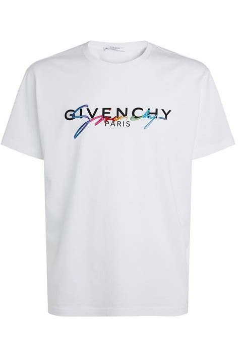 givenchy rainbow t shirt|Givenchy t shirt men sale.